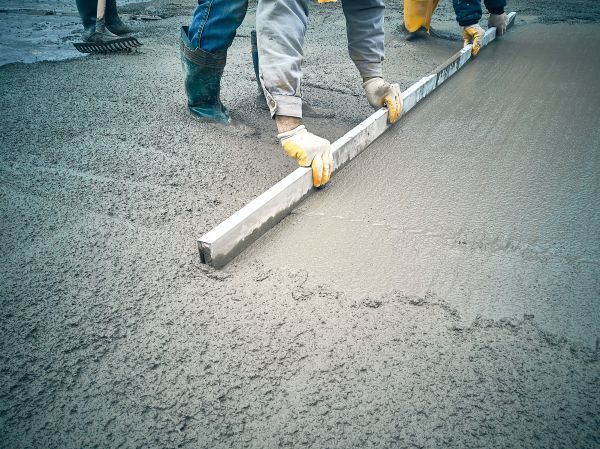 Cement Slab Construction in Loveland