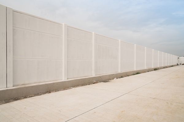Concrete Fence Construction in Loveland
