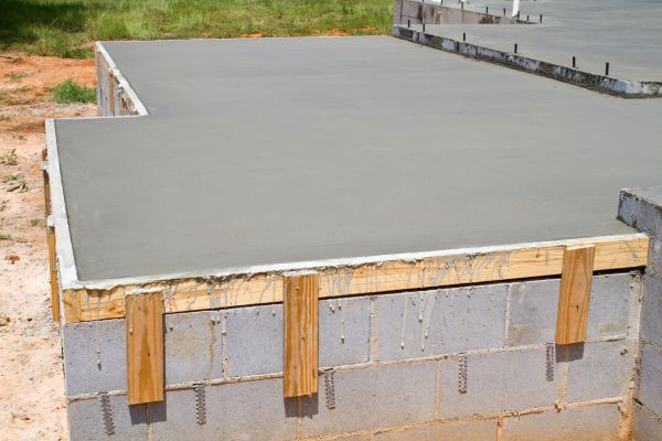 Concrete Slab Installation in Loveland