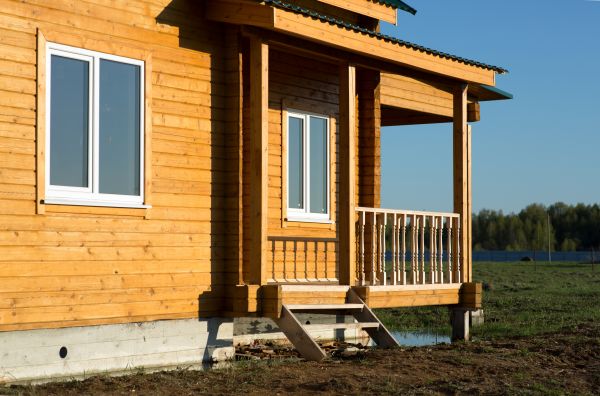 Cabin Footing Construction in Loveland